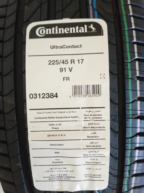 Pneus Continental