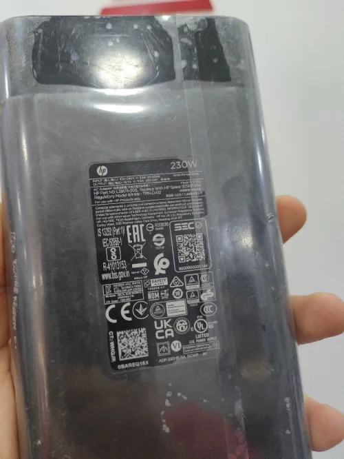 Chargeur original hp gamer pin bleu 19.5 11.8a 230w