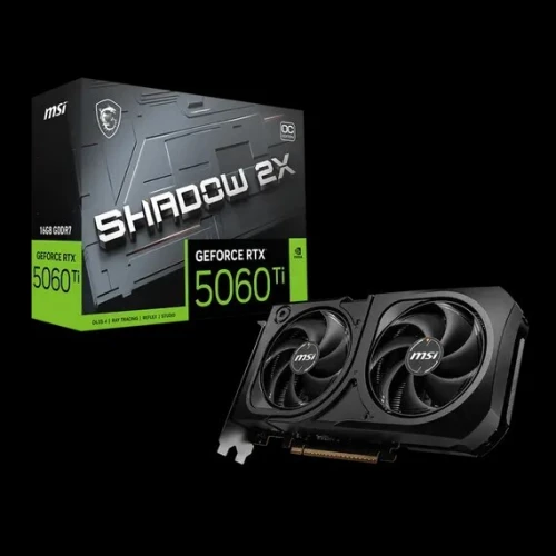 CARTE GRAPHIQUE MSI GeForce RTX 5060Ti 16G VENTUS 2X OC DLSS4