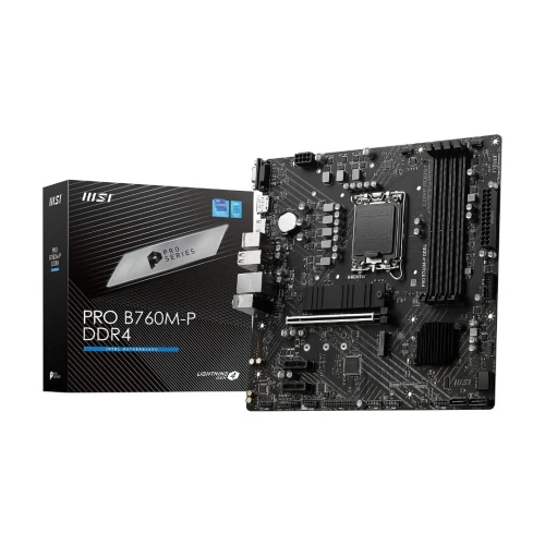 CARTE MERE MSI PRO B760M-P DDR4 SOCKET LGA 1700 12TH 13TH 14TH GEN
