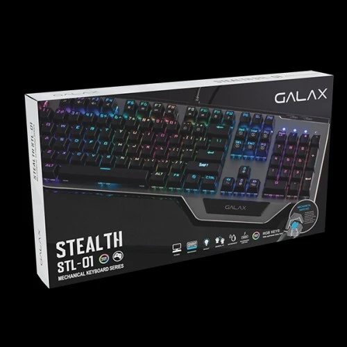 CLAVIER MECHANIQUE GALAX STEALTH STL-01 BLUE SWITCH