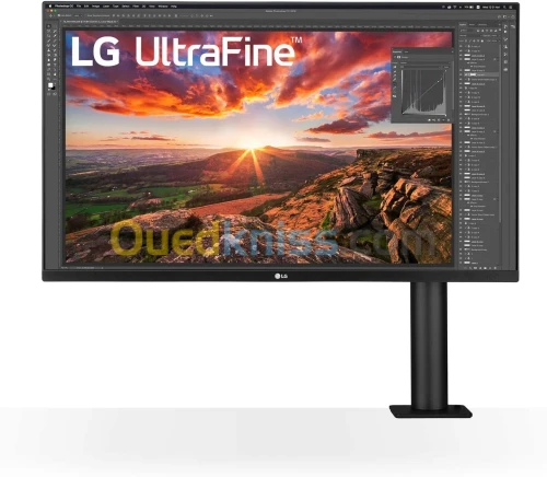 MONITEUR LG ULTRA FINE DISPLAY ERGO 32UN880 32" IPS 4K USB TYPE C