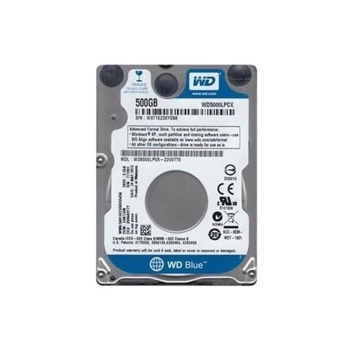 DISQUE DUR WD 500GB 2.5" WD5000LPCX