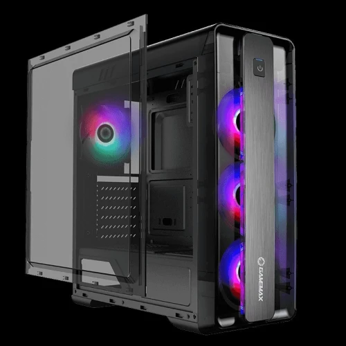 BOITIER GAMEMAX MOONLIGHT FRGB BLACK ATX
