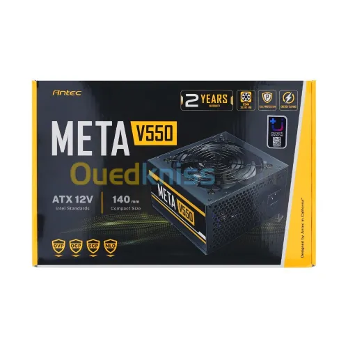 ALIMENTATION ANTEC META V550 140MM