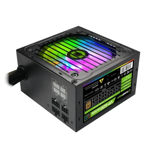 ALIMENTATION GAMEMAX 600W VP RGB 80 PLUS BRONZE