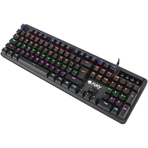 CLAVIER  FURY TORNADO MECHNICAL GAMING KEYBOARD BLUE SWITCH