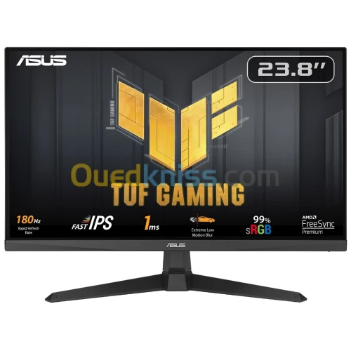 MONITEUR ASUS TUF GAMING VG249Q3A 24" IPS 180HZ 1MS