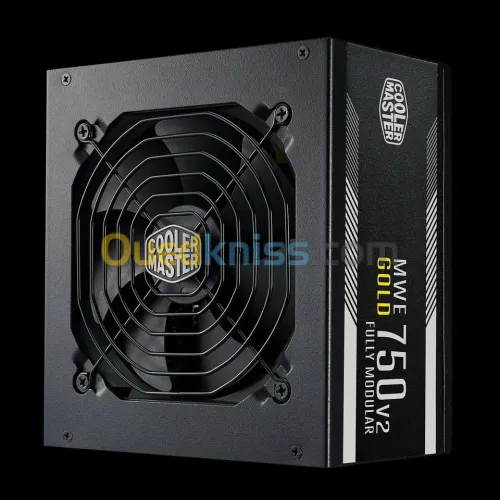 ALIMENTATION COOLER MASTER MWE GOLD 750 V2 FULL MODULAR 80 PLUS MPE-7501-AFAAG-3