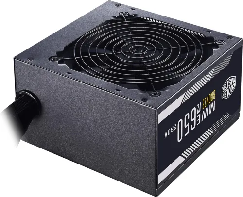 ALIMENTATION COOLER MASTER MWE 650W 80 PLUS BRONZE V2 MPE-6501-ACABW-BEU