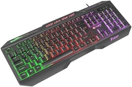 CLAVIER  FURY HELLFIRE 2 BACKLIT GAMING KEYBOARD