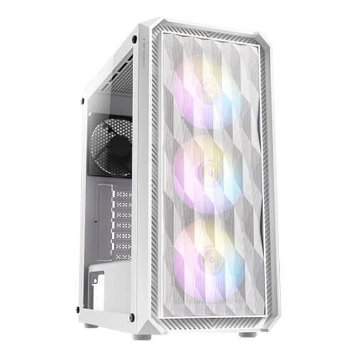 BOITIER ANTEC NX292 WHITE RGB 4 FANS 120MM