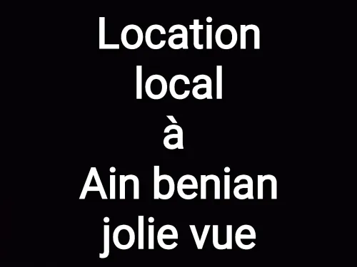 Location Local Alger Ain benian