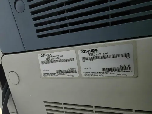 Échographe toshiba 