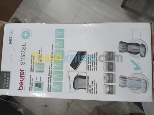 Beurer Shiatsu HD et 3D masseuse 