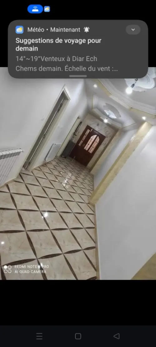 Location Appartement Niveau de villa F2 Alger Les eucalyptus