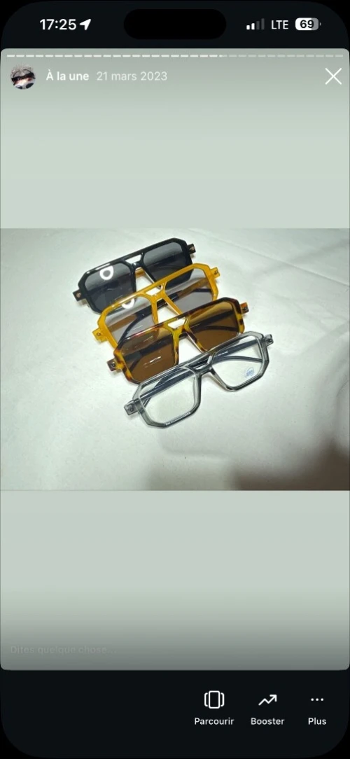 Lot de lunettes hommes et femmes vue et solaire prix liquidation
