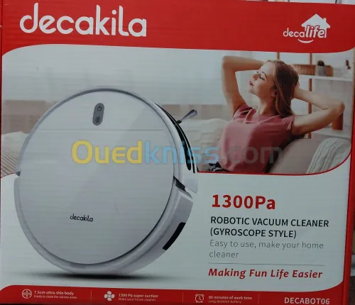 Robot aspirateur style gyroscope