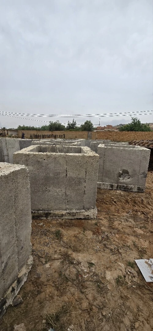 Construction des Regard en béton armé