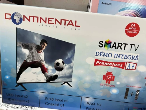 promo Tv continental 50 pouces