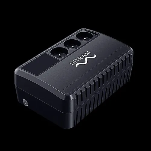 UPS/AVR NITRAM BU600E 600VA/360W 3x Prises