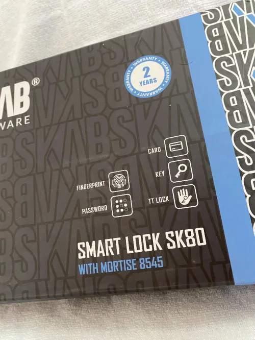 Smart Door Lock SKAB SK80 قفل ذكي للباب Serrure Porte Intelligent