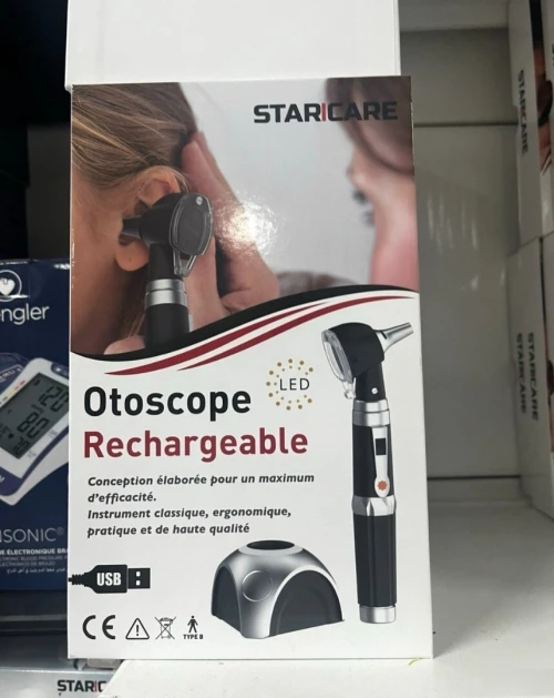 Otoscope rechargeable