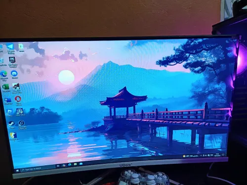 Pc moniteur udor "27" 75hz منحنية