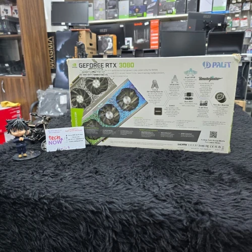 CARTE GRAPHIQUE RTX 3080 PALIT GAMEROCK 10GB OC