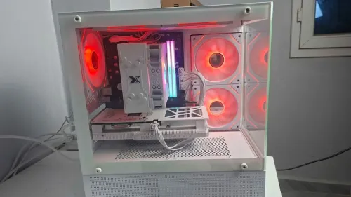 Pc gamer white ryzen 5600x Rtx 4060