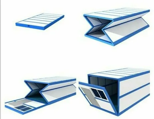 Cabine modulaires pliables 