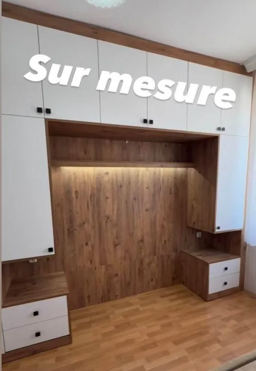 Chambre à coucher moderne sur mesure