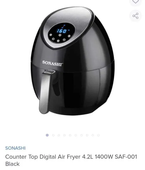 Friteuse sans huile sonashi 4,2L grand modèle 