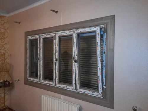 Fenêtre en pvc et aluminium 