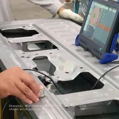 Détecteur de défauts à ultrasons 3D (CND/NDT) Contrôle qualité soudures points et liaisons adhésives