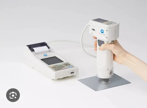 Analyseur de couleurs Colorimètre CR-400 Konica Minolta pour contrôle des couleurs des matériaux