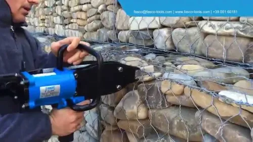 Agrafeuse pneumatique à gabion Asc 50t 