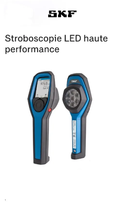 Stroboscope industriel SKF TKRS 21 : Inspectez vos machines en marche