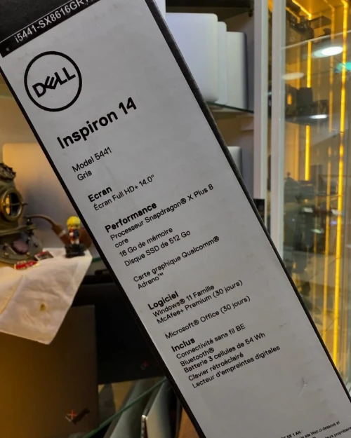 DELL Inspiron 14 SnapDragon X Plus 8 Cores 