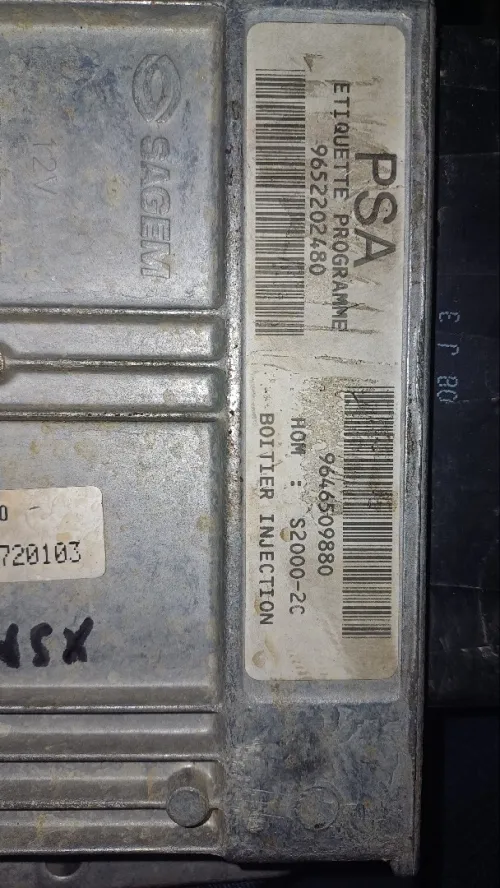 Kit de démarrage complet pour xsara ou 206 essence  160000km