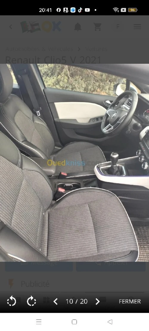 Renault Clio5 2021 Intense plus