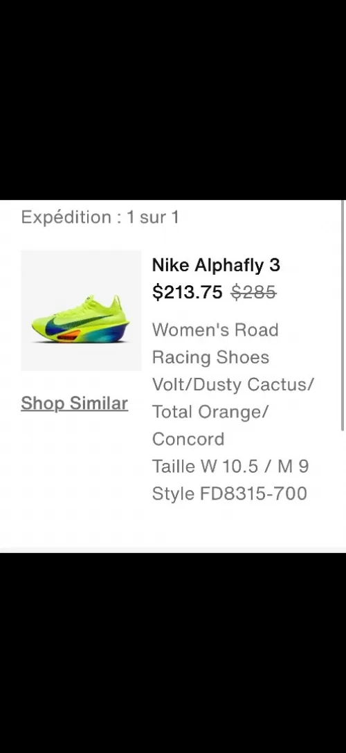 Basquettes de course sur route / Road Racing Shoes