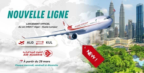 billet alger - kuala lumpur (vol direct)