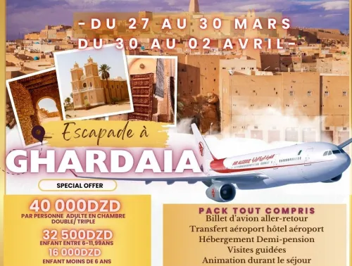 Boumerdes travel Vous Propose Un Séjour Ghardaïa