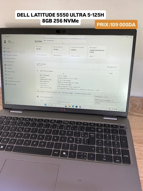 DELL LATITUDE 5550 ULTRA 5-125H 8GB 256 Nvme