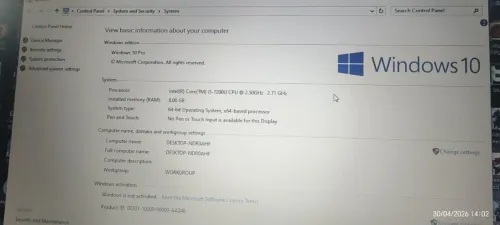 Laptop LENOVO avendre