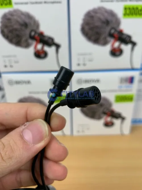MicroPhone Levalier / Cravate BOYA BY-M1DM (DOUBLE)