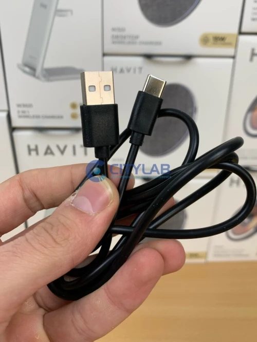 Chargeur HAVIT W323 WIRELESS 15W NFC 12v 2a / 9v 2a / 5v 2a  (compatible avec 10w 7.5w et 5w) 
