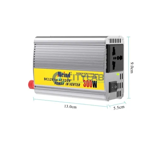 Transformateur de courant / Power Inverter DC 12V-AC 220V Puissance: 300W