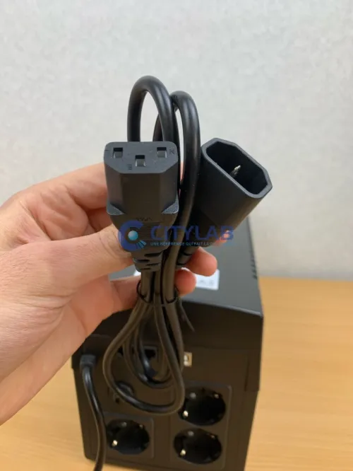 Onduleur ADR 1200VA 03 Prises + 02 ports RJ45 + 01 usb type B (imprimante) ADR500